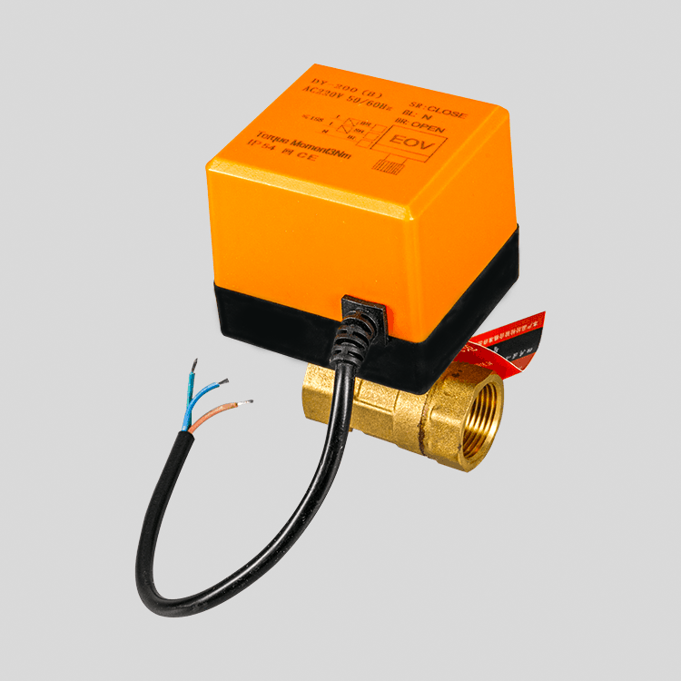 Dy-200 Portable Brass Electric Electric Ball Valve 220V