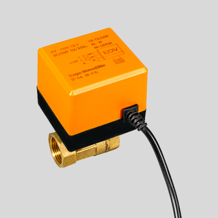 Dy-200 Portable Brass Electric Electric Ball Valve 220V