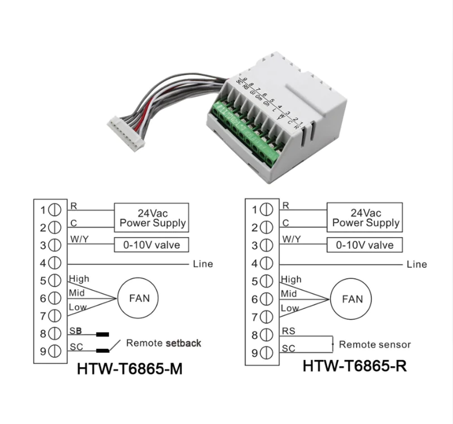 HoneywellT6861microcomputer digital thermostat