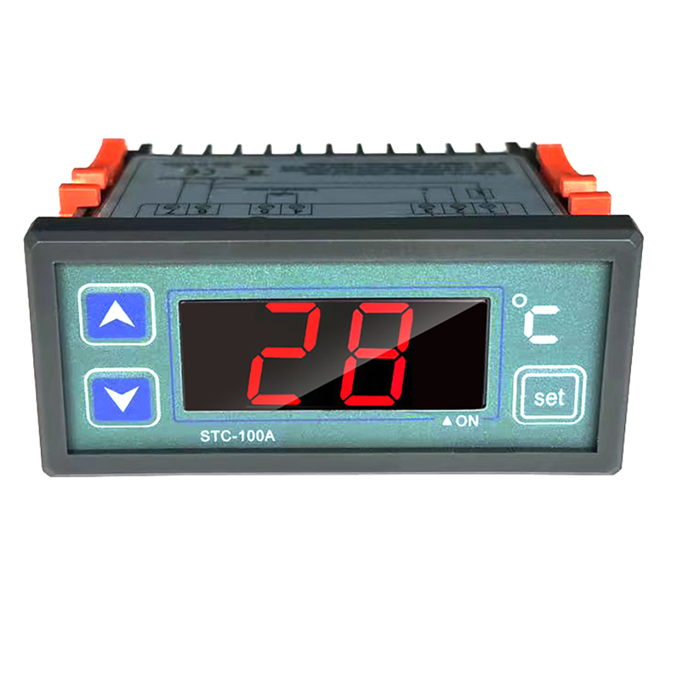 STC-100A Temperature Controller Cool Heat Refrigerator Thermostat Regulator Thermoregulator Thermocouple Sensor,AC 220V