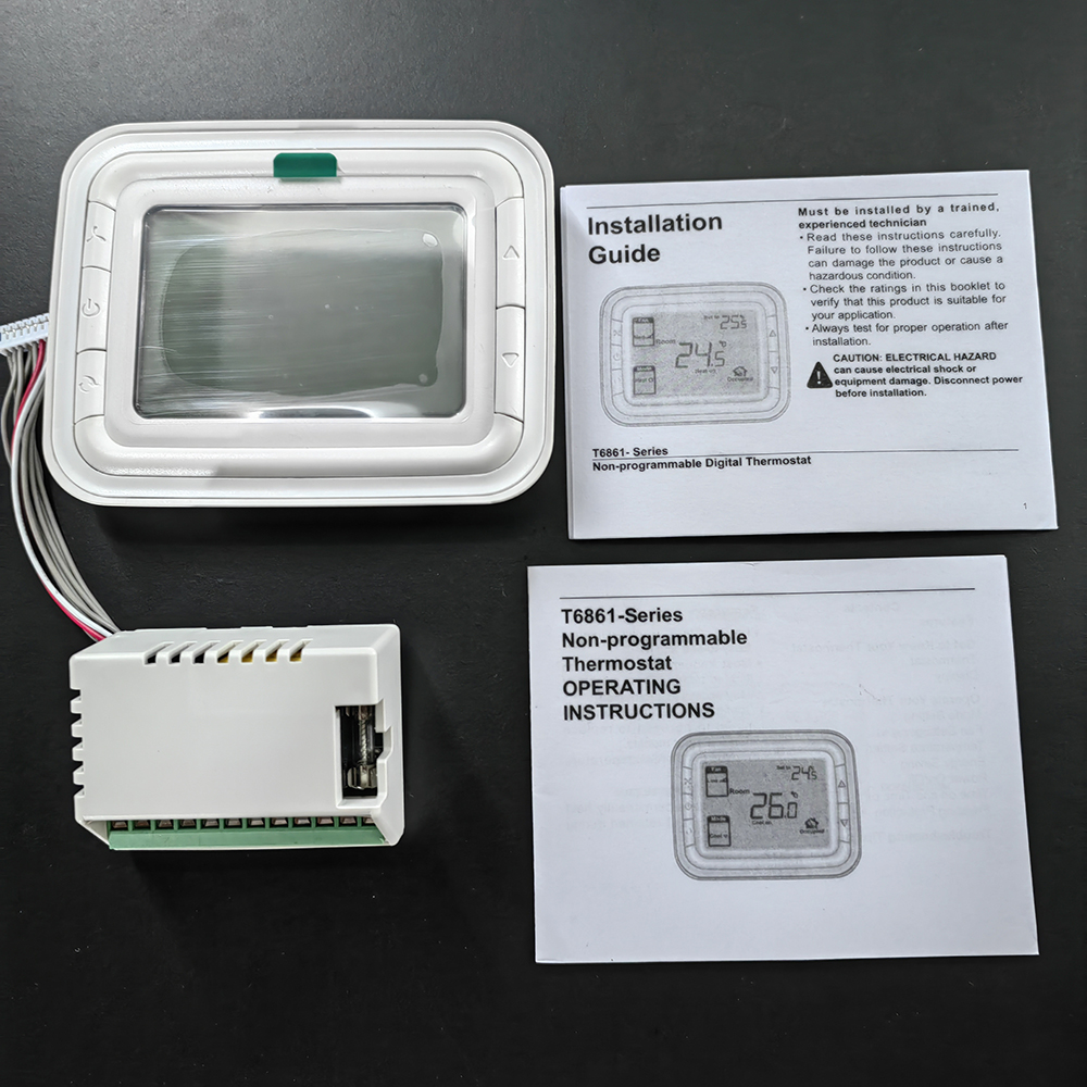  Fan Coil On/Off Thermostat, with Remote Sensor and Remote Setback Inputs