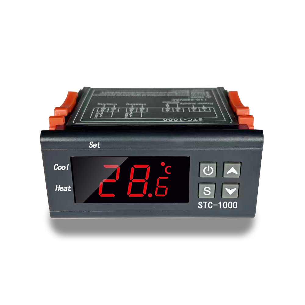 STC-1000 Digital Temperature Controller Heating Cooling Centigrade Thermostat with Sensor 
