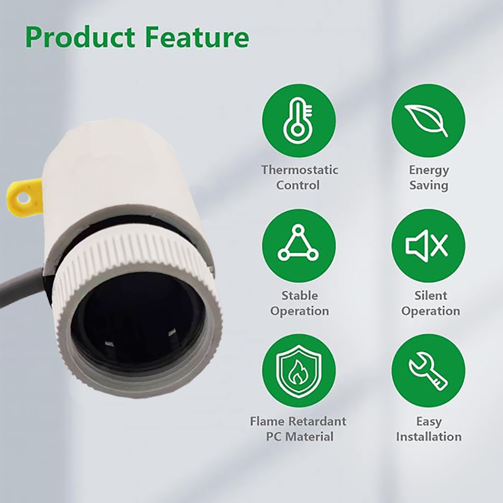 Electric Actuator Valve, Thermoelectric Actuator, Floor Heating Radiator Valve Visual Electric Electric Actuator, For Thermostat Heating Radiator(Normally Closed)