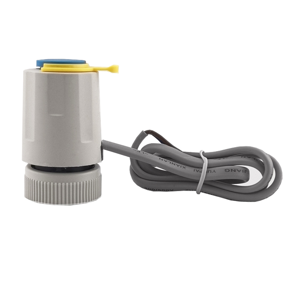 Electric Actuator Valve, Thermoelectric Actuator, Floor Heating Radiator Valve Visual Electric Electric Actuator, For Thermostat Heating Radiator(Normally Closed)