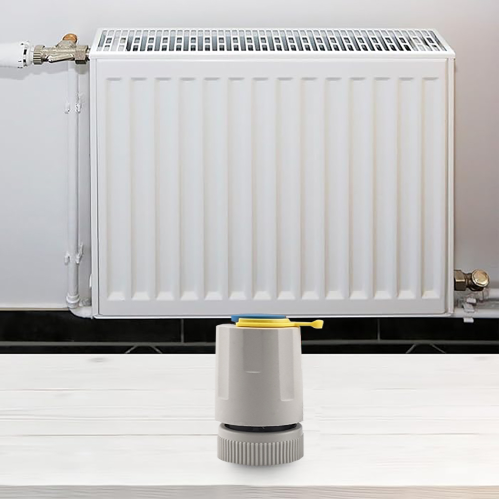 Electric Actuator Valve, Thermoelectric Actuator, Floor Heating Radiator Valve Visual Electric Electric Actuator, For Thermostat Heating Radiator(Normally Closed)