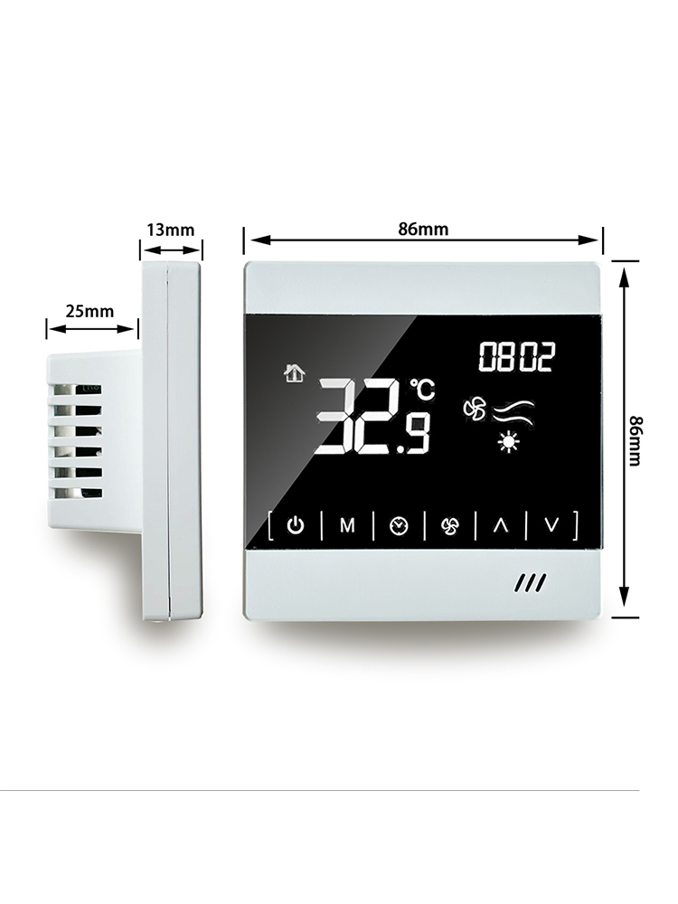 Dy-8100 Air conditioning controller with room temperature correction function