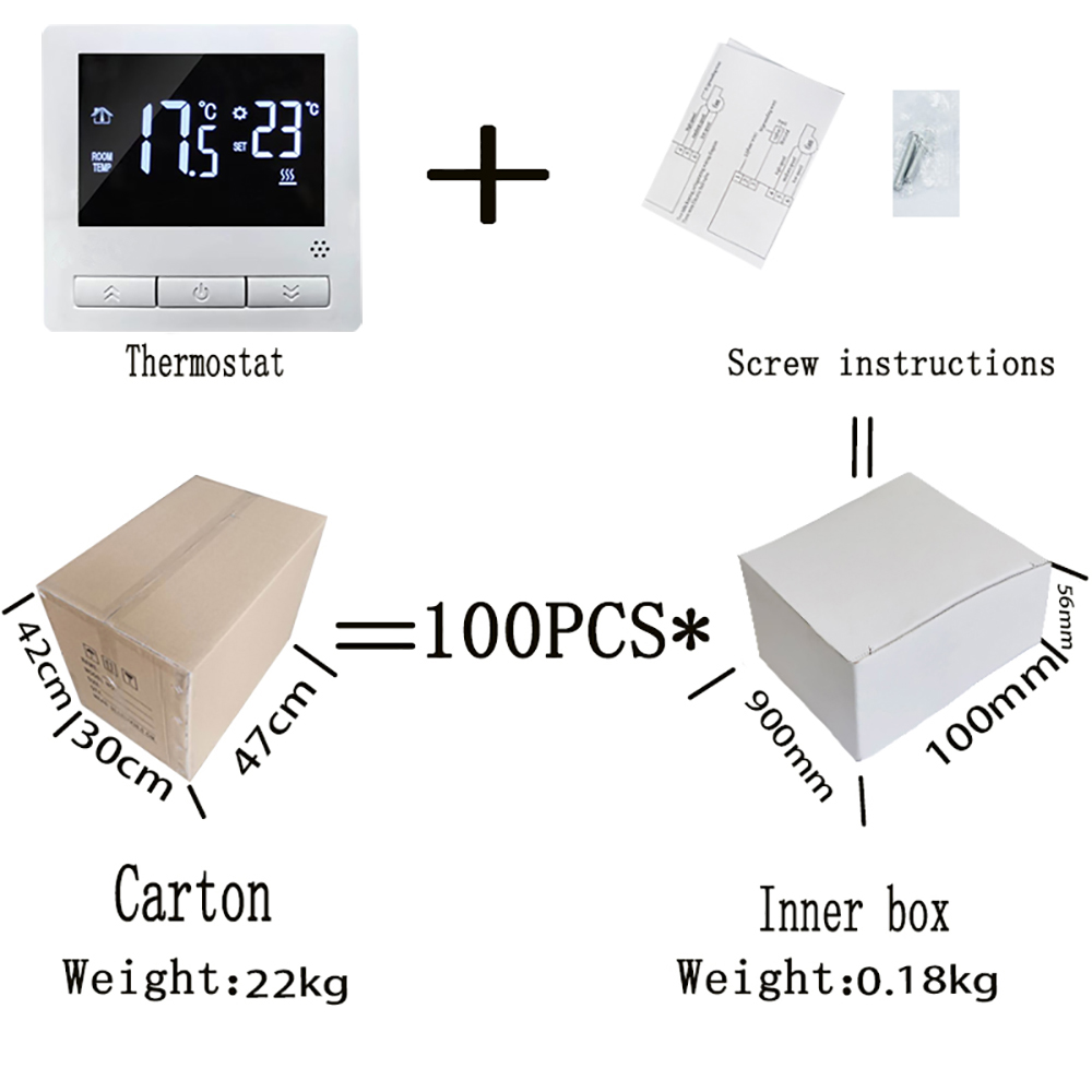 SED200 floor heating thermostat