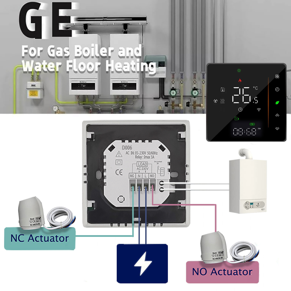 DY-D006 Floor heating thermostat