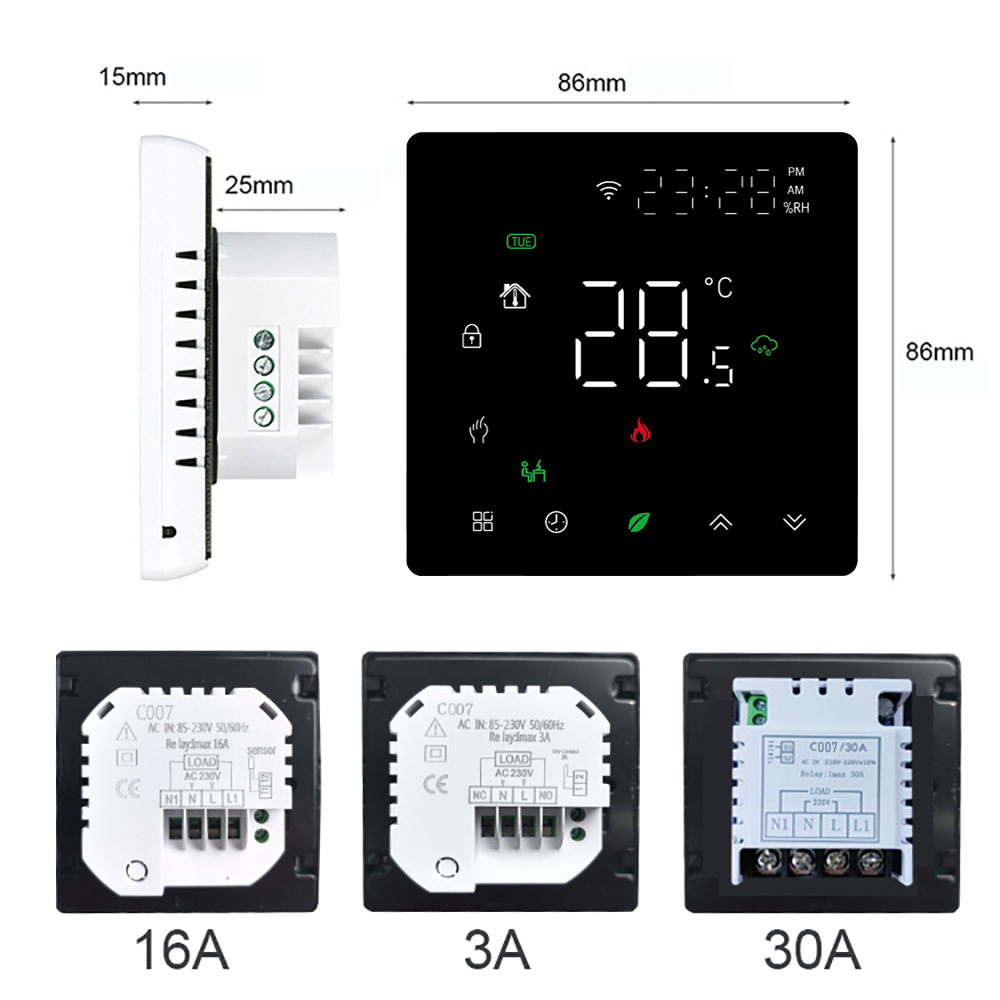 DYD007-Floor-heating-thermostat
